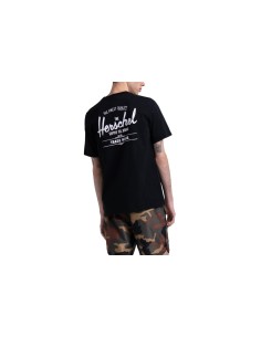 Herschel MEN'S TEE CLASSIC LOGO -black 50027-00255 2
