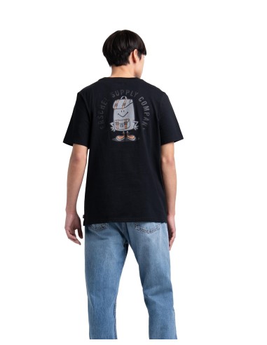Herschel  MEN'S TEE SAM BACK BLACK - 50027-00381