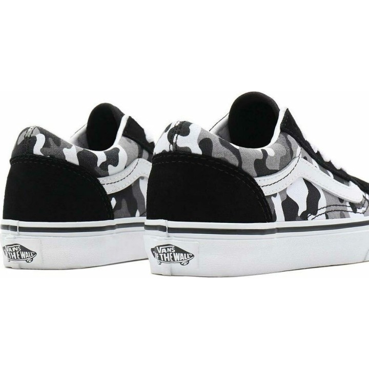 Vans Old Skool J Primary Camo Black/True White - VN0A4UHZ9AI
