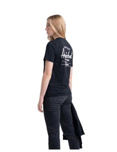 Herschel Women's Tee Classic Logo - Black - 40027-00255 2