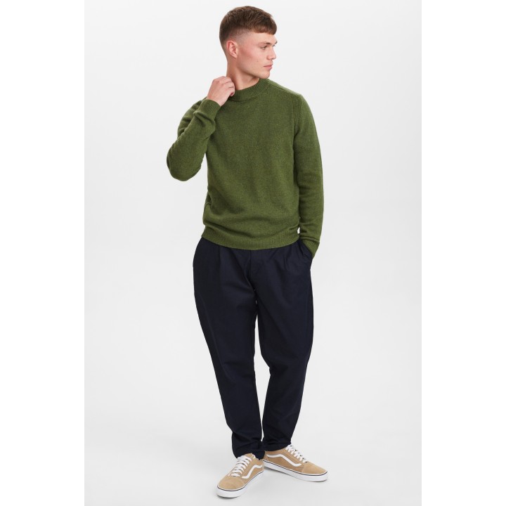 Anerkjendt Akrico Lambswool Knit in Deep Forest - 900354
