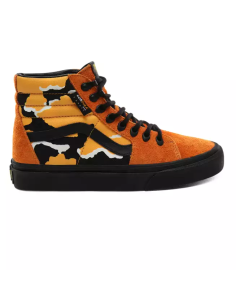 Vans Sk8-Hi Shoes Cordura -(Cordura) Amberglow/Camo/Black (VN0A4BV6XK4) 2