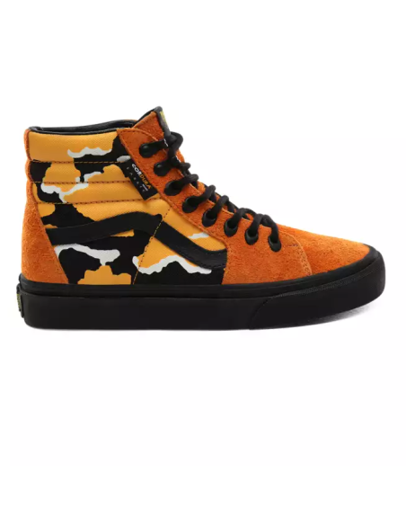 Vans Sk8-Hi Shoes Cordura -(Cordura) Amberglow/Camo/Black (VN0A4BV6XK4)