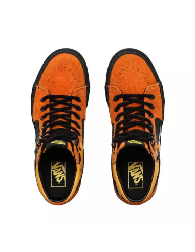 Vans Sk8-Hi Shoes Cordura -(Cordura) Amberglow/Camo/Black (VN0A4BV6XK4)
