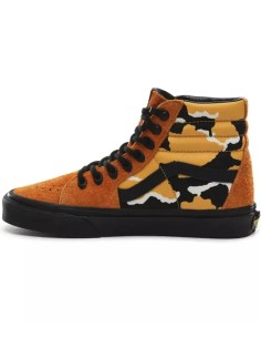 Vans Sk8-Hi Shoes Cordura -(Cordura) Amberglow/Camo/Black (VN0A4BV6XK4)