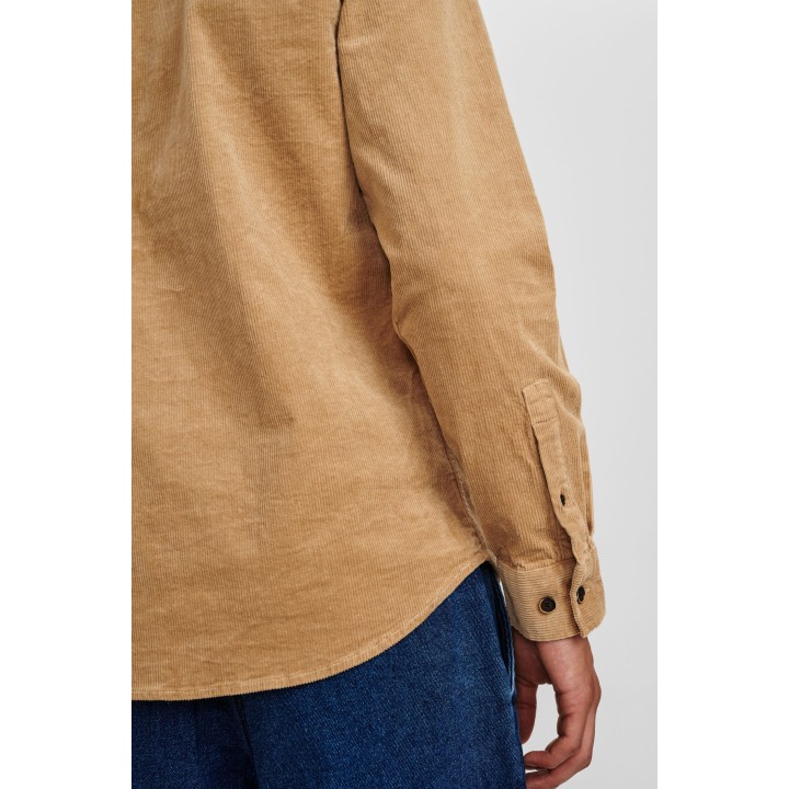 Anerkjendt Akkonrad Cord Shirt in Incense - 900291