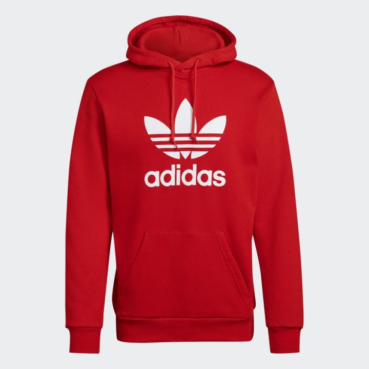 Adidas Originals Adicolor Classics Trefoil Hoodie Red - H06668