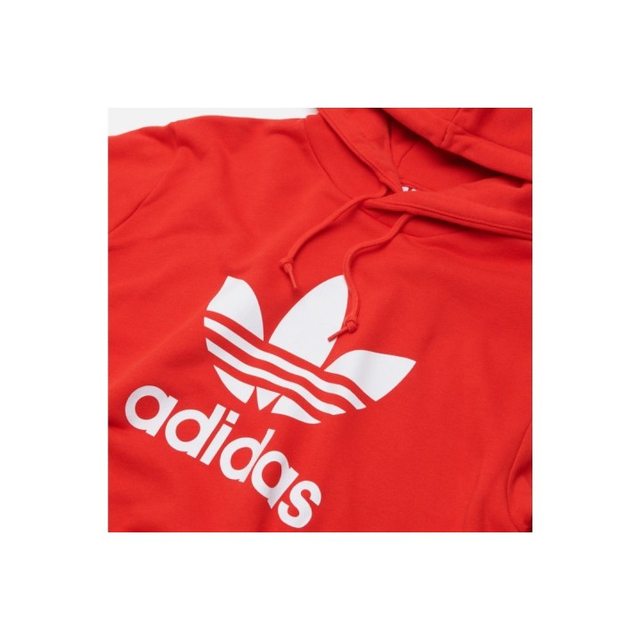 Adidas Originals Adicolor Classics Trefoil Hoodie Red - H06668