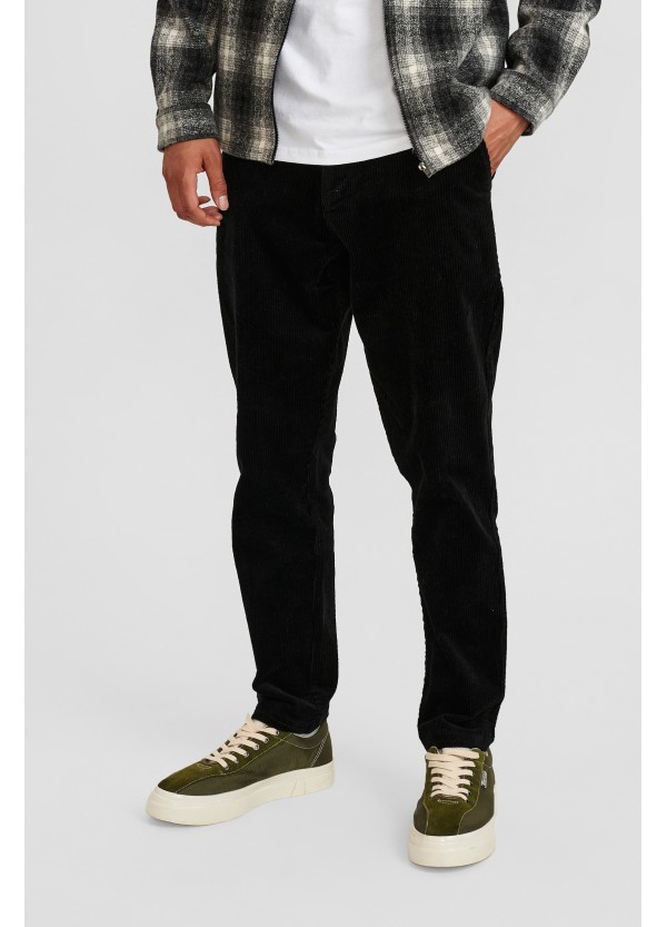 Anerkjendt Akjulius Cord Paspel Pant in Caviar - 900266