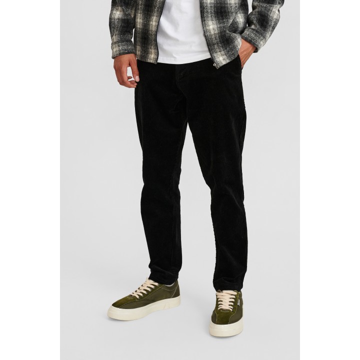 Anerkjendt Akjulius Cord Paspel Pant in Caviar - 900266