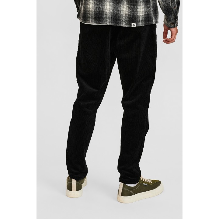 Anerkjendt Akjulius Cord Paspel Pant in Caviar - 900266