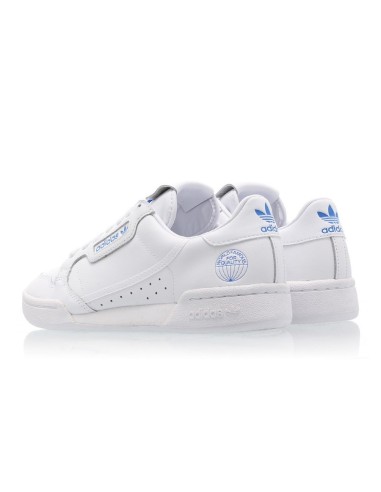 Adidas Originals Continental 80 Men's Shoes -White/Bluebird ( FV3743)