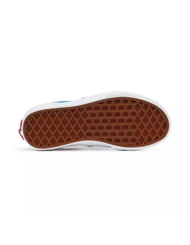 Vans Checkboard Classic Slip-On Women's Shoes Caribbean Sea/True White  ( VN0A4UH8W3V)