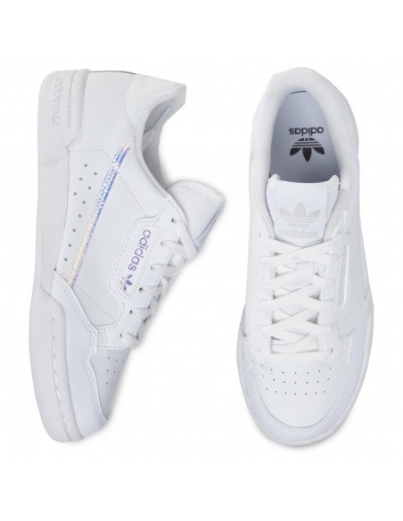 Adidas Originals Continental 80 Women's Shoes -White/Collegiate Navy ( F99787)