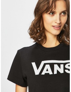 Vans Flying V Crew T-Shirt Black (VN0A3UP4BLK) 2
