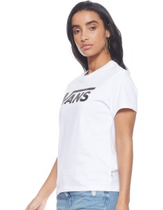 Vans Flying V Crew T-Shirt White (VN0A3UP4WHT) 2