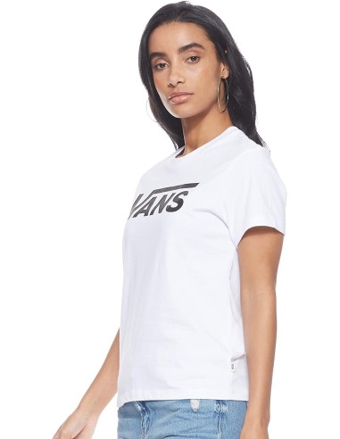 Vans Flying V Crew T-Shirt White (VN0A3UP4WHT)