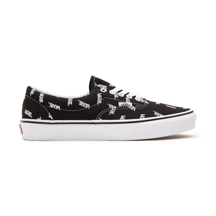 Vans Era Shoes Black/True white Monogram - VN0A54F1QW7
