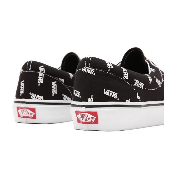 Vans Era Shoes Black/True white Monogram - VN0A54F1QW7