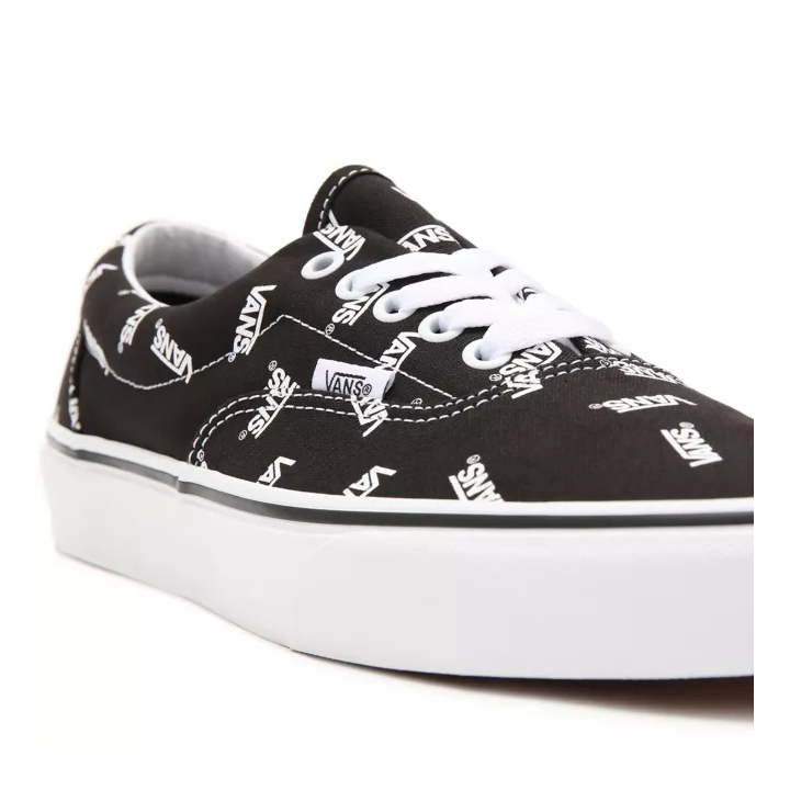 Vans Era Shoes Black/True white Monogram - VN0A54F1QW7