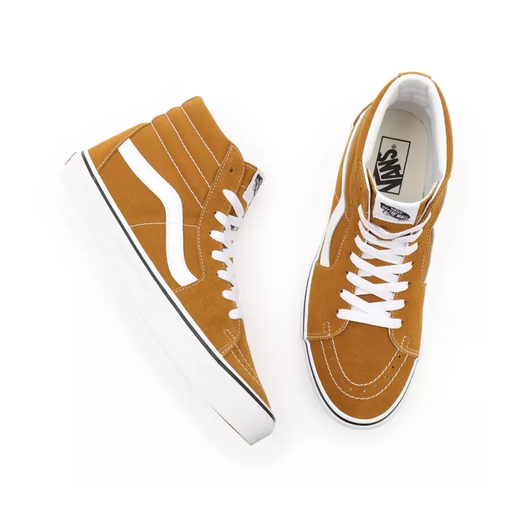 Vans SK8-Hi Shoes Golden Brown/True White - VN0A32QG9GE