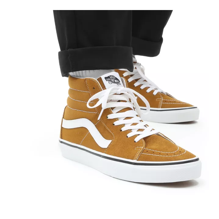 Vans SK8-Hi Shoes Golden Brown/True White - VN0A32QG9GE