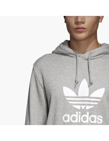 Adidas Originals Trefoil Hoodie -Grey (DT7963)