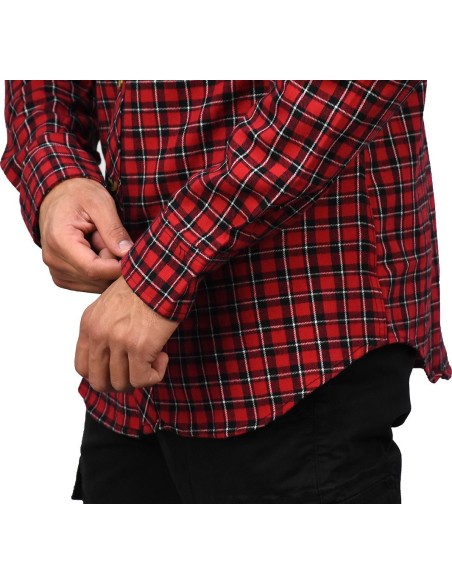 Emerson Ανδρικό Πουκάμισο Black / Red EM60.80