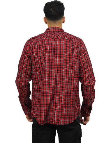 Emerson Ανδρικό Πουκάμισο Black / Red EM60.80