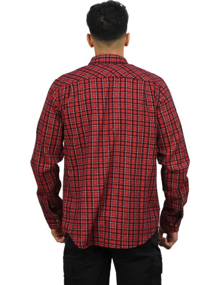 Emerson Ανδρικό Πουκάμισο Black / Red EM60.80