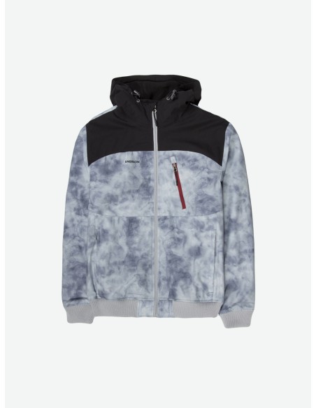 Emerson Ανδρικό Μπουφάν PR 217 GREY/K9 BLACK (202.EM10.127)