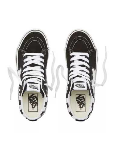 Vans Sk8-Hi Platform 2.0 Shoes Checkerboard - Black/White (VN0A3TKNQXH)