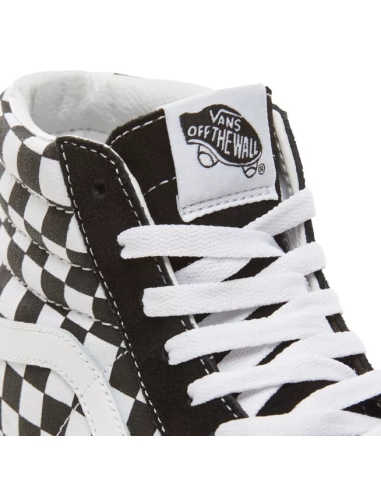 Vans Sk8-Hi Platform 2.0 Shoes Checkerboard - Black/White (VN0A3TKNQXH)