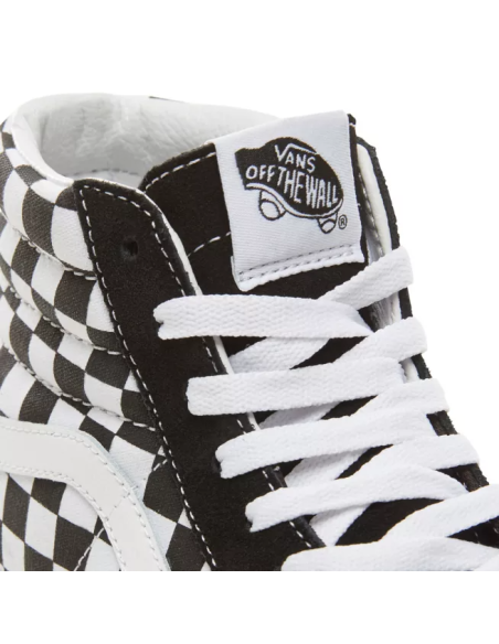 Vans Sk8-Hi Platform 2.0 Shoes Checkerboard - Black/White (VN0A3TKNQXH)
