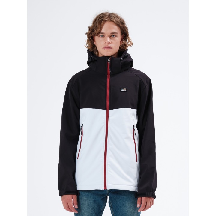 Emerson Ανδρικό Μπουφάν BD ICE WHITE/BLACK - 212.EM11.12