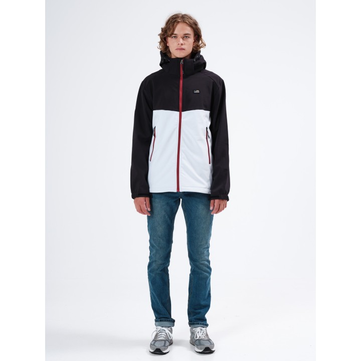 Emerson Ανδρικό Μπουφάν BD ICE WHITE/BLACK - 212.EM11.12