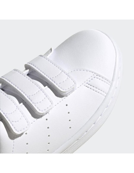 Adidas Stan Smith Kid's Shoes -White/Green (M20607)