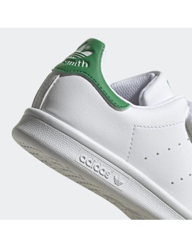 Adidas Stan Smith Kid's Shoes -White/Green (M20607)