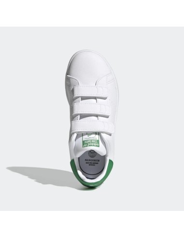 Adidas Stan Smith Kid's Shoes -White/Green (M20607)