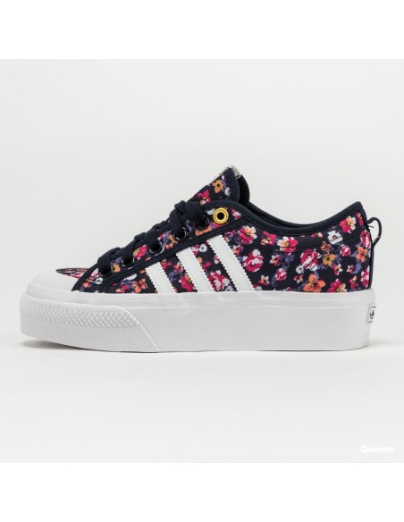 Adidas Originals Nizza Platform Women's Shoes - Floral (FY3671)