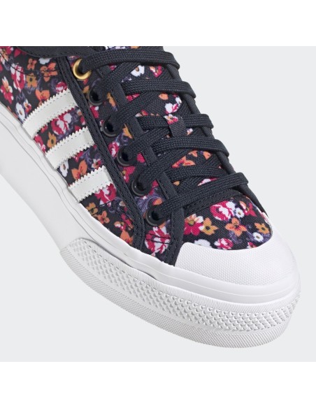 Adidas Originals Nizza Platform Women's Shoes - Floral (FY3671)