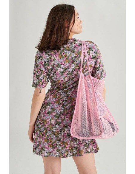 Mini Φόρεμα Με Λουλούδια - 24 COLOURS - 20792A