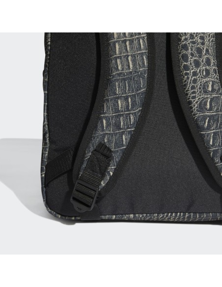 Adidas Originals Croco Print Backpack -Beige Tone/Black (H32372)