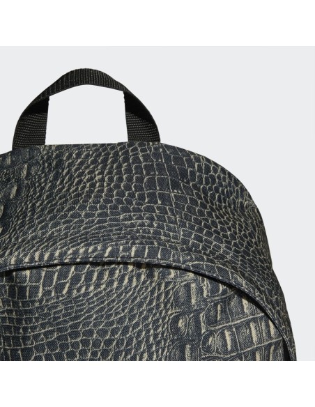 Adidas Originals Croco Print Backpack -Beige Tone/Black (H32372)