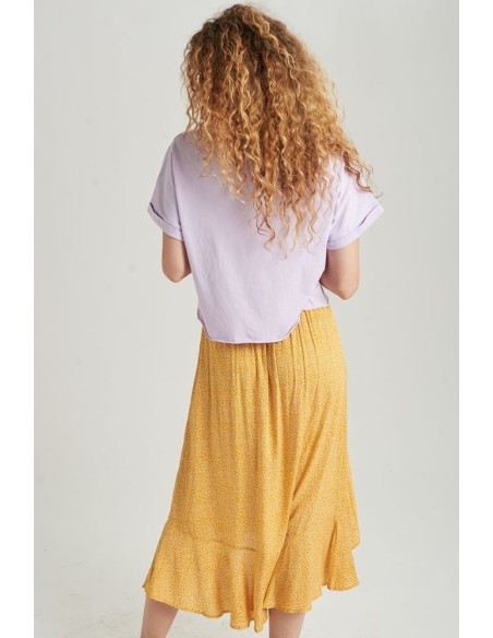 24COLOURS Women's T-shirt in Lilac - 11510a