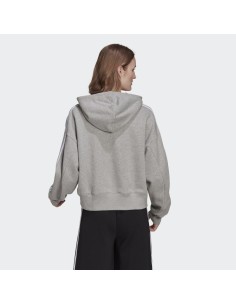 Adidas Originals Adicolor Classics Crop Hoodie Grey - H34615 2