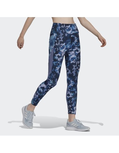 Adidas Originals Aeroready Designed to Move Print 7/8 High-Rise Tights - GS6350