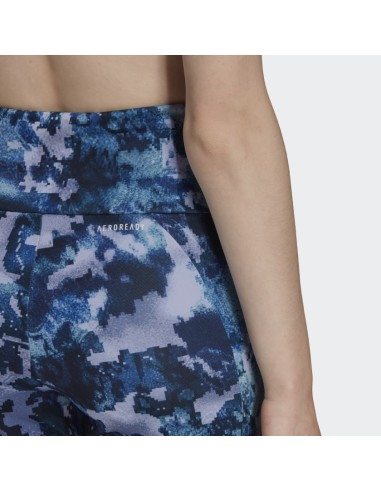 Adidas Originals Aeroready Designed to Move Print 7/8 High-Rise Tights - GS6350