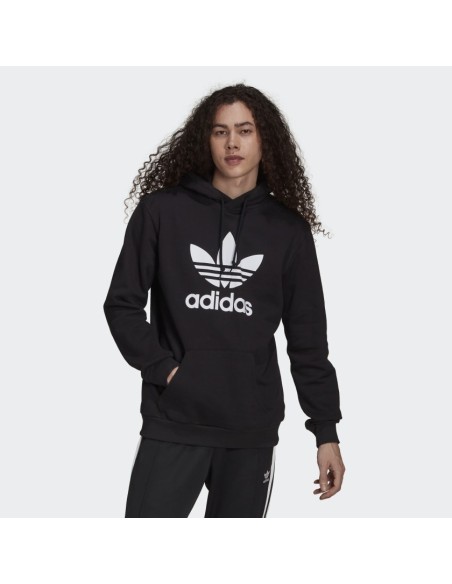Adidas Originals Adicolor Classics Trefoil Hoodie Black - H06667