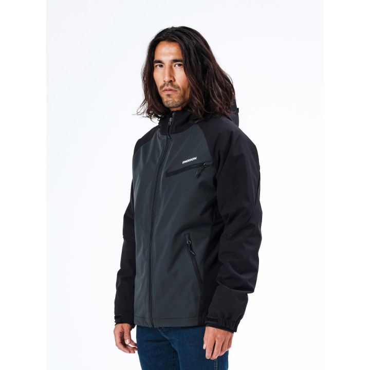 Emerson Ανδρικό Μπουφάν K9 EBONY/BLACK - 212.EM10.70